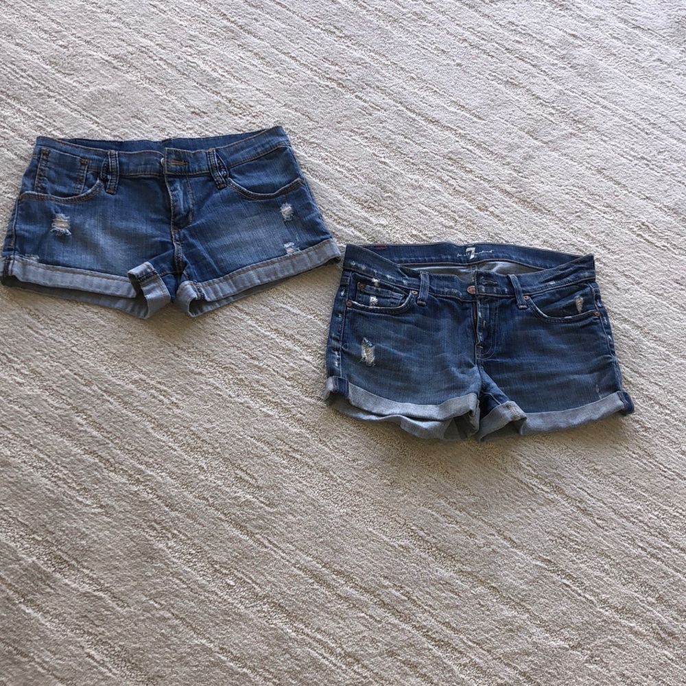 Bundle of Jean shorts